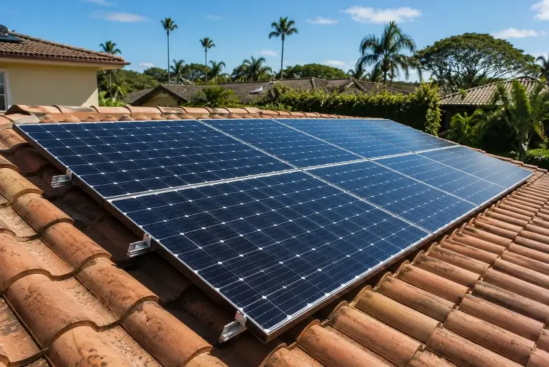 Installation de panneaux solaires à Mesnard-la-Barotière